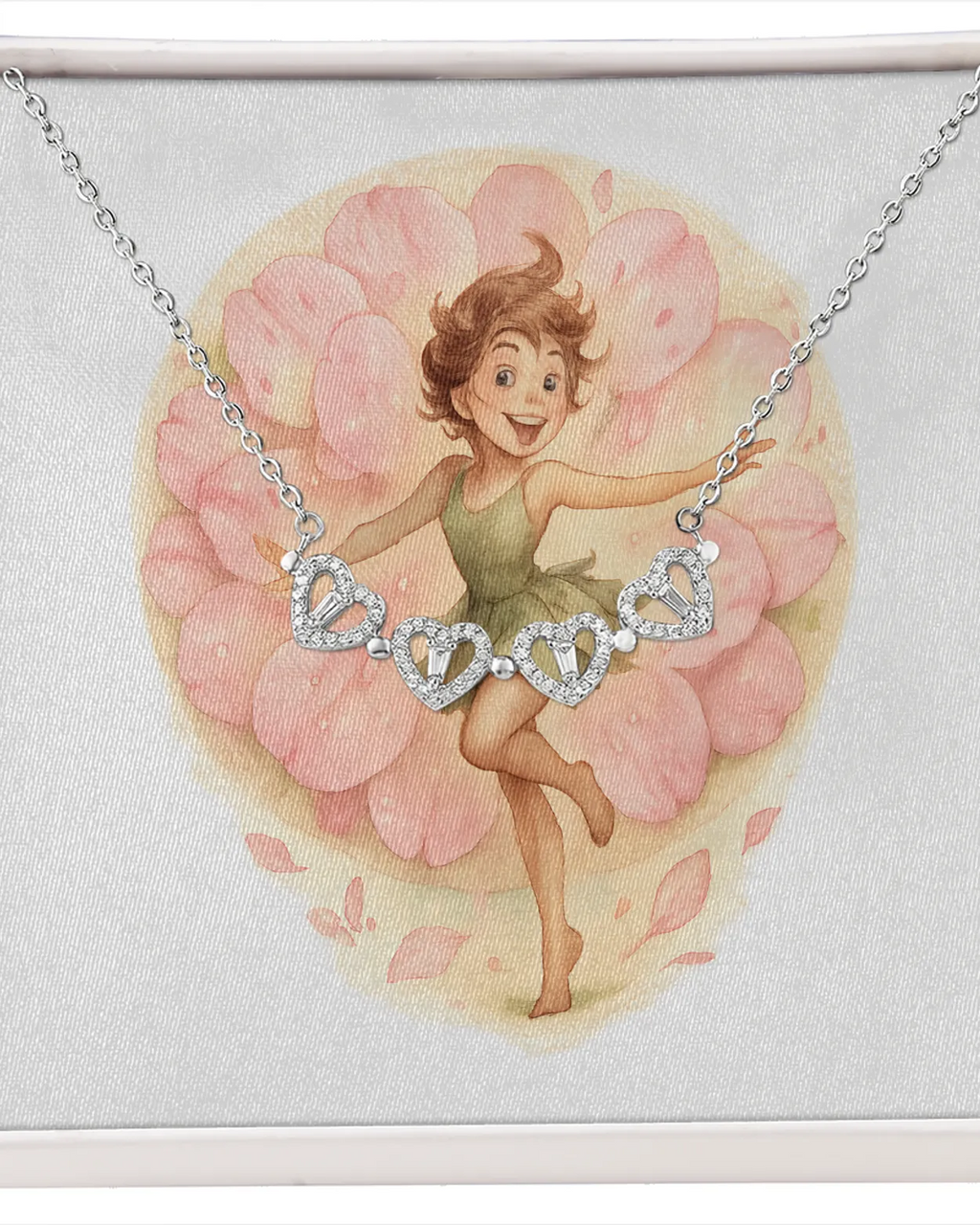 Fourfold Heart Necklace