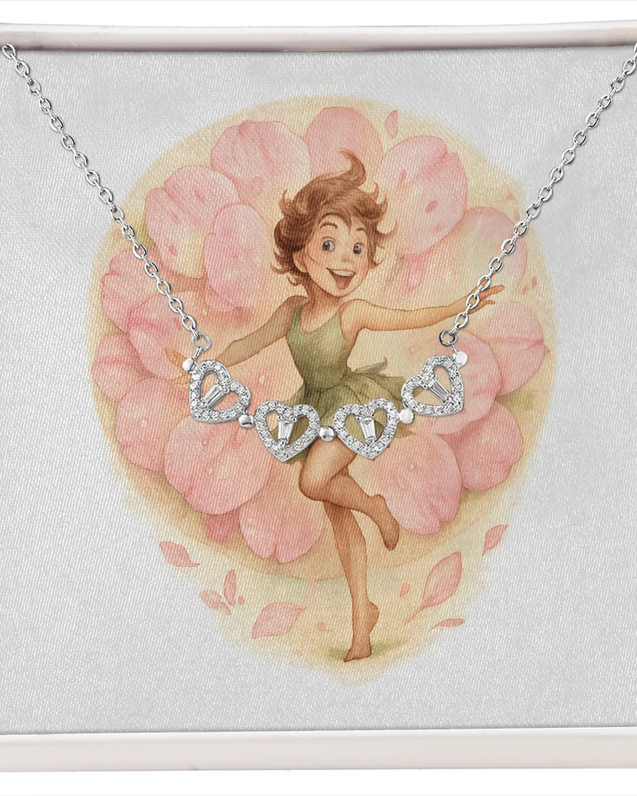 Fourfold Heart Necklace
