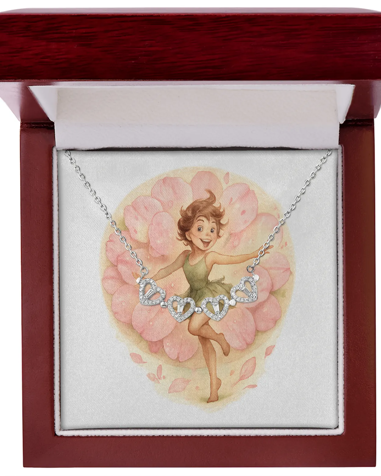 Fourfold Heart Necklace